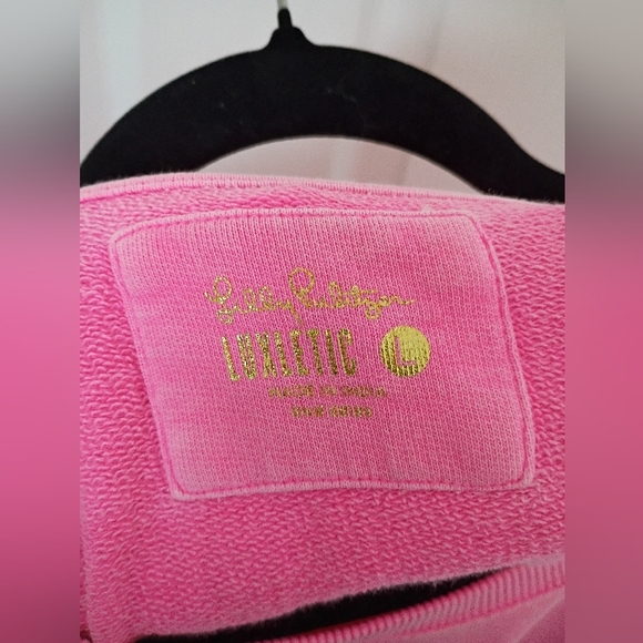 Pink Crewneck Sweatshirt By Lilly Pulitzer Size L - Picture 2 of 3